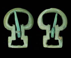 Buckle, Dura-Europos type, c. 2nd-3rd Cent AD Buckle, Dura-Europos type, c. 2nd-3rd Cent AD